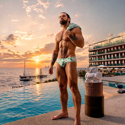 Conjunto Short + Brief Prisma EQUAL SWIMWEAR
