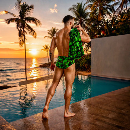 Conjunto Short + Brief Prisma EQUAL SWIMWEAR