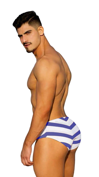 Equal Swimwear Brief Zig Zag Morado