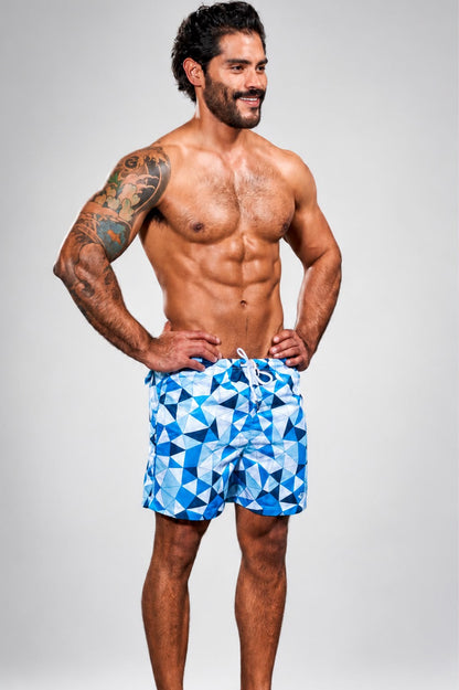 Short Prisma Azul Equal Swimwear