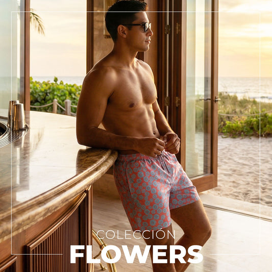 Equal Swimwear Short Flowers