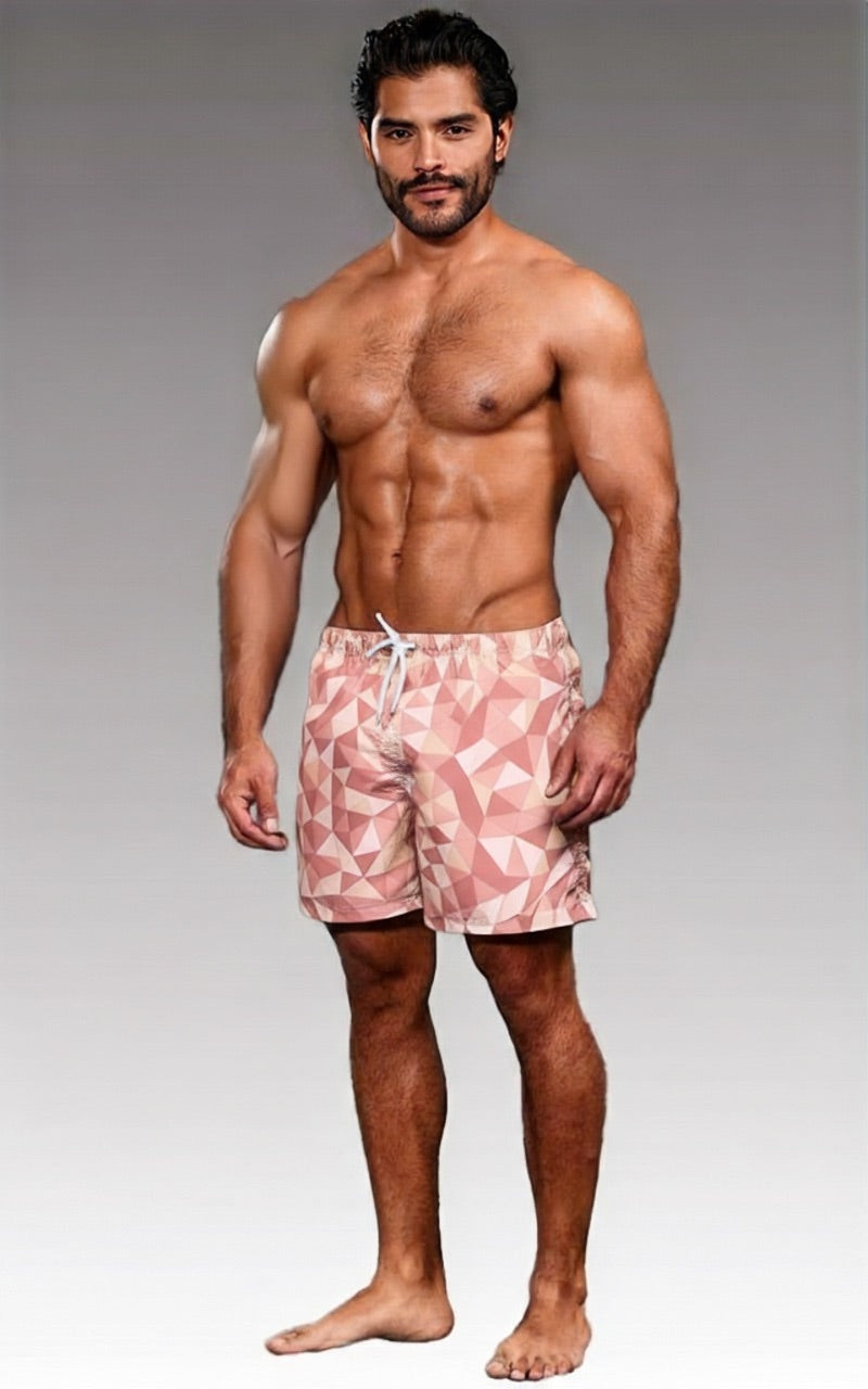 Equal Swimwear Short Prisma Pink