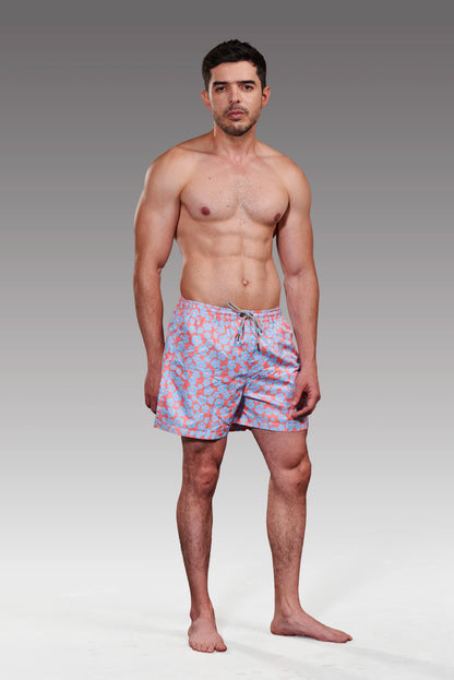 Equal Swimwear Short Flowers Equal Swimwear