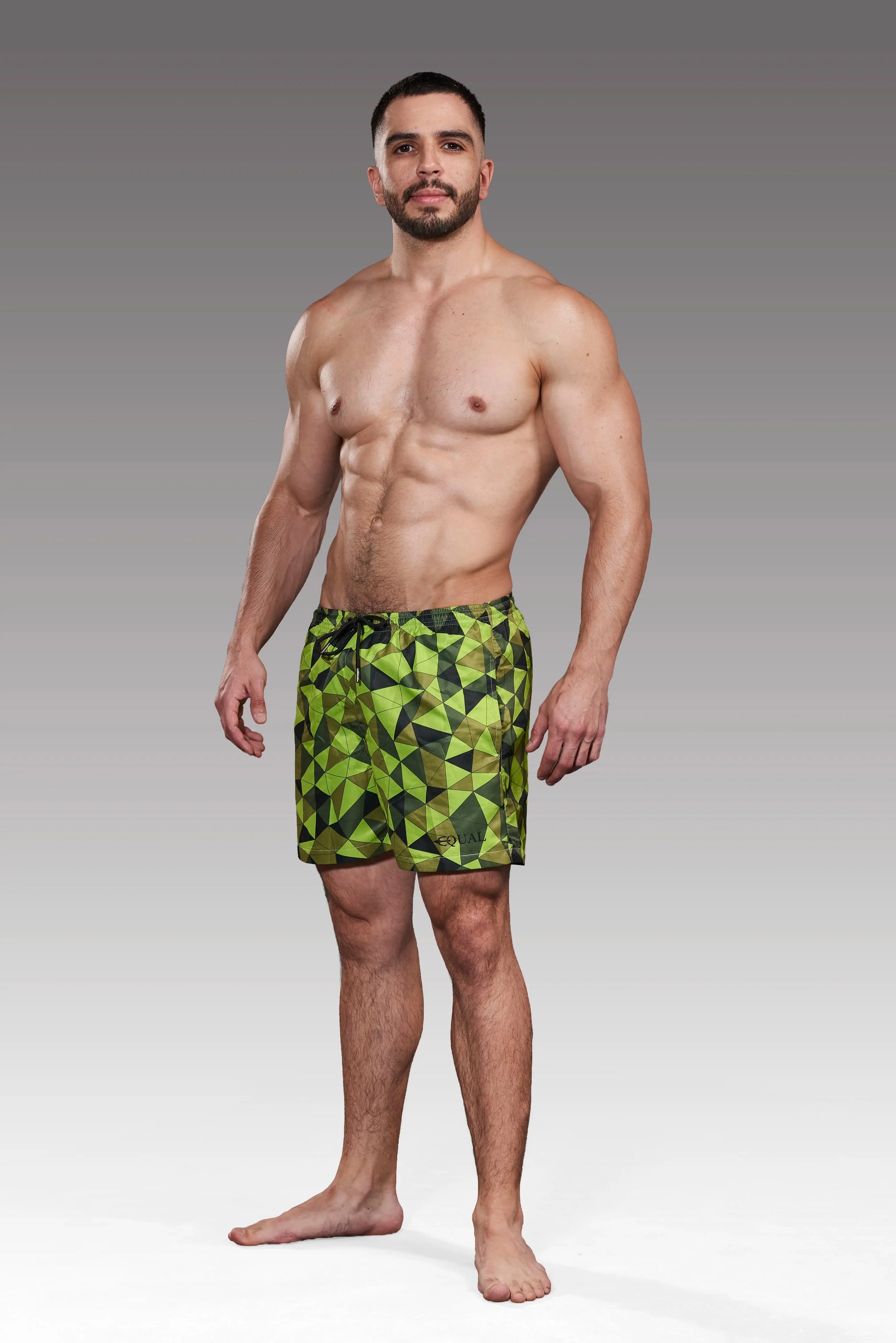 Short Prisma Verde Equal Swimwear - lifestyle playa