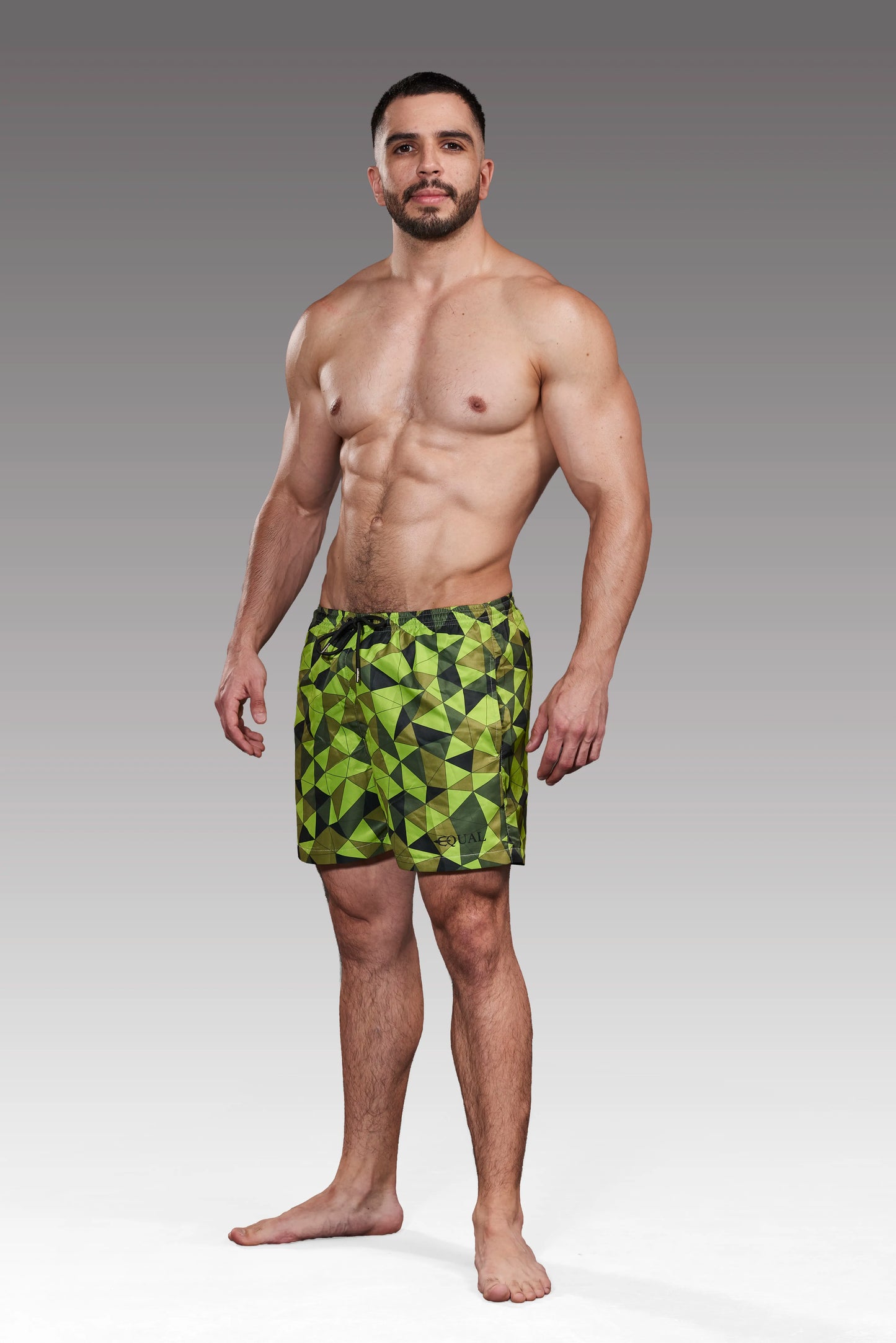 Equal Swimwear Short Prisma Verde