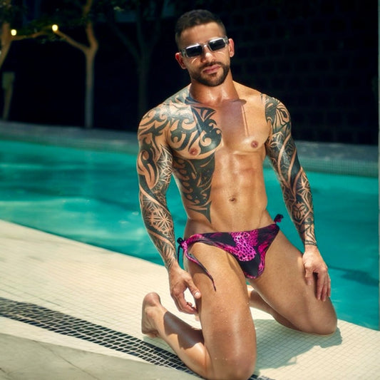 Equal Swimwear Bikini Trendy Rosa Leopardo