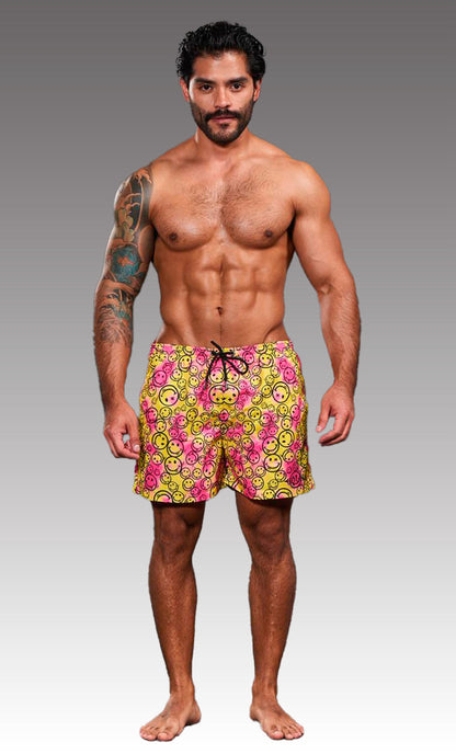 Equal Swimwear Short Print Happy