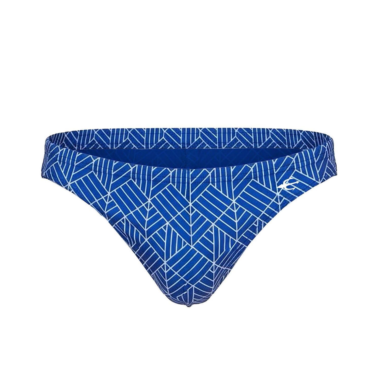 Equal Swimwear Bikini Geometría Azul
