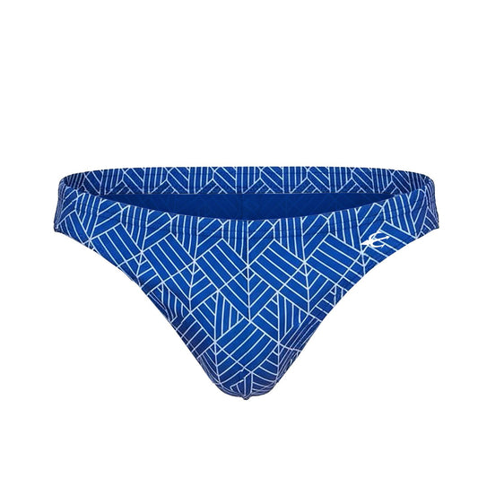 Equal Swimwear Bikini Geometría Azul