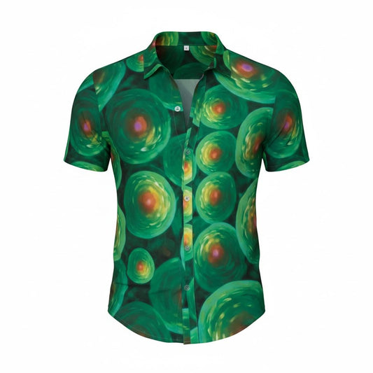 Equal Swimwear Camisa Essence Verde Pavoreal