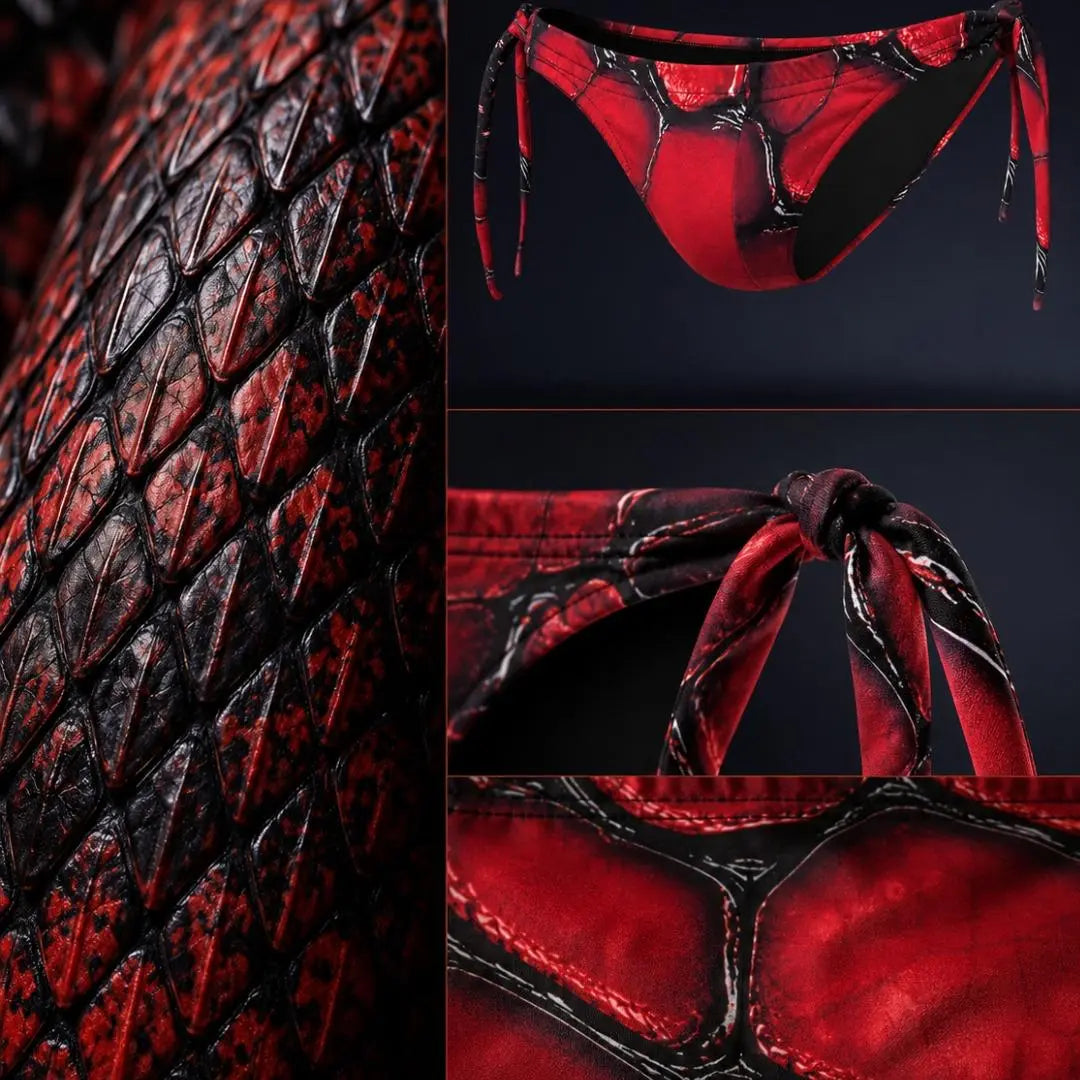 Bikini Essence Rojo Magna Equal Swimwear