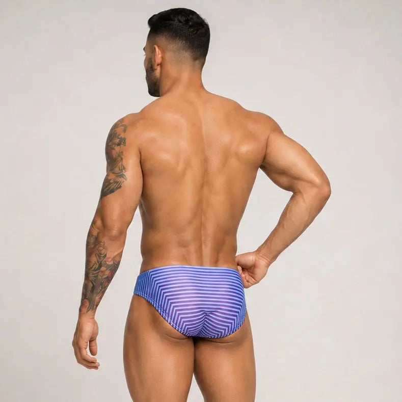 Bikini Lines Lila hombre, bikini premium ideal para playa y vacaciones – EQUAL Swimwear