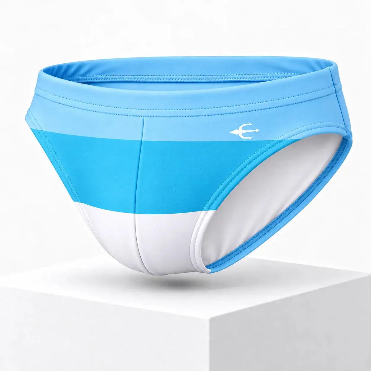 Bikini Tricolor Azul hombre, bikini premium de diseño deportivo – EQUAL Swimwear