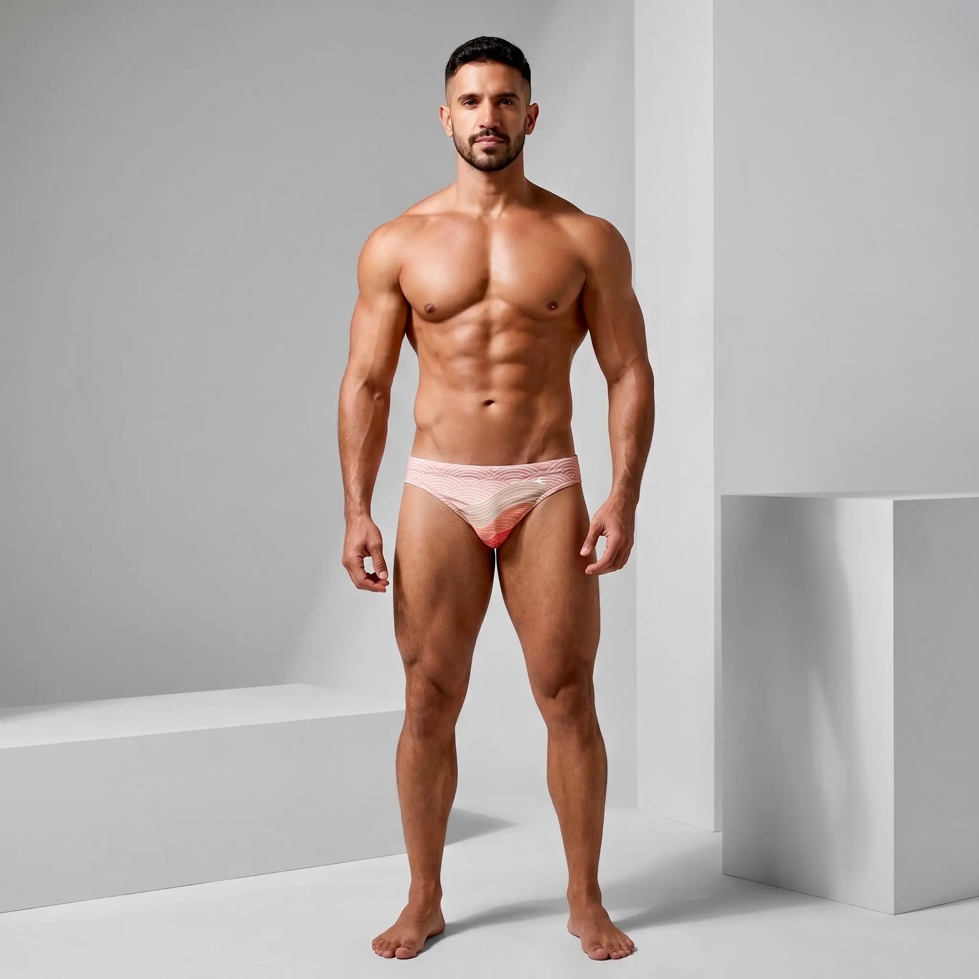 Bikini Wave vista de producto – Equal Swimwear, bañador para hombre resistente al cloro