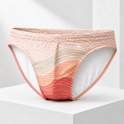 Bikini Wave vista trasera – Equal Swimwear, traje de baño para hombre, tela premium