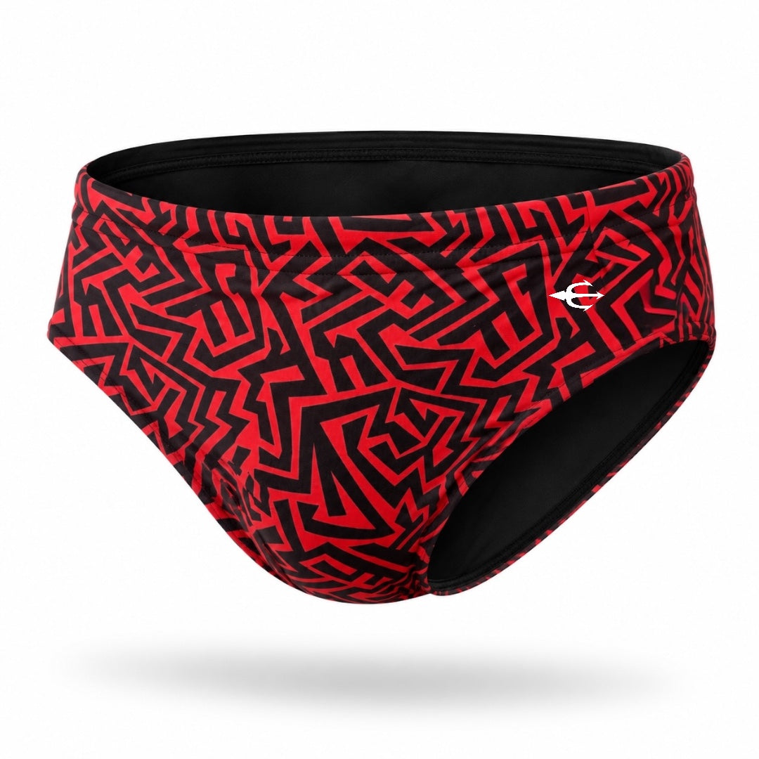 BRIEF+ SHORT GRECAS ROJO