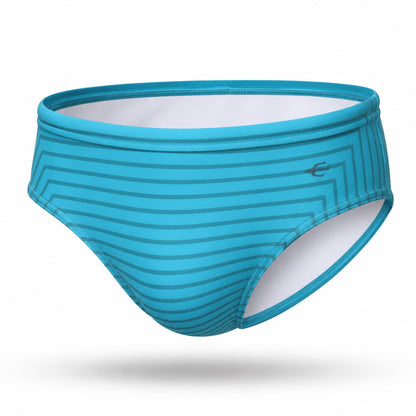 Brief Lines Blue Equal Swimwear