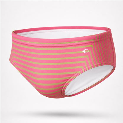 Brief Lines Pink Equal Swimwear