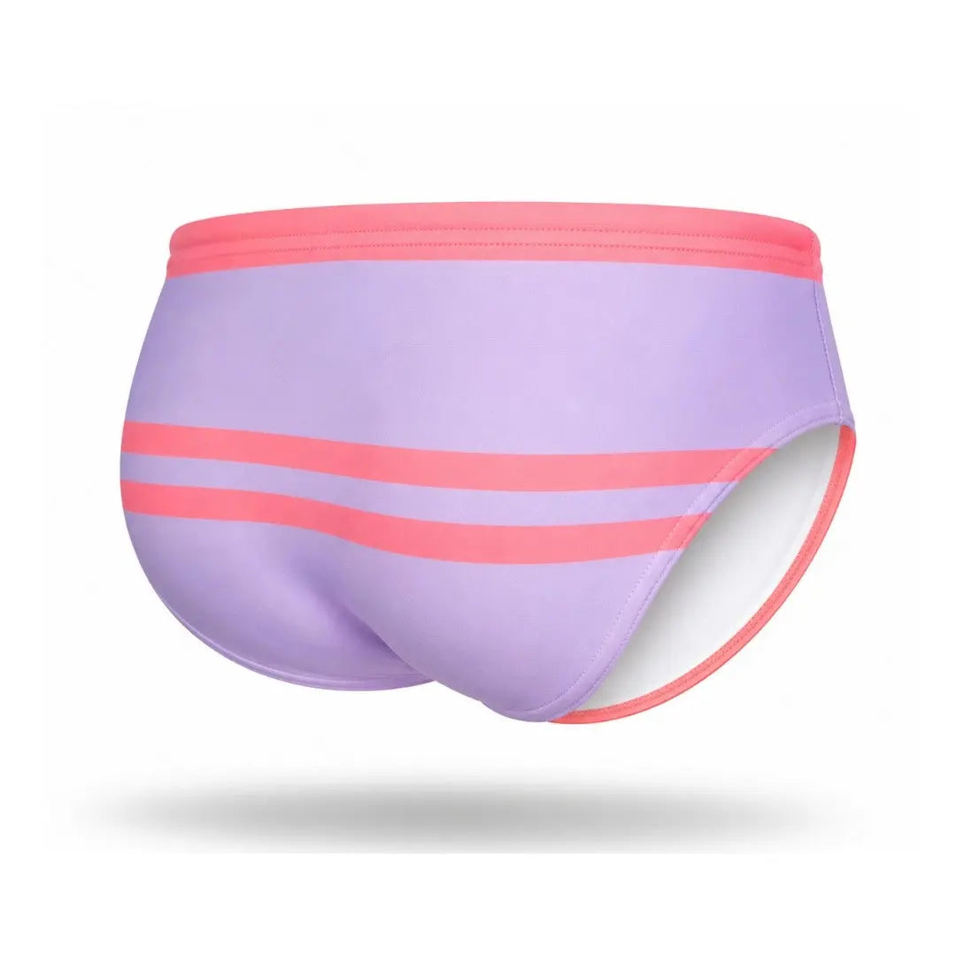 Brief Shore detalle del estampado – Equal Swimwear, ropa de playa para hombre, corte cómodo