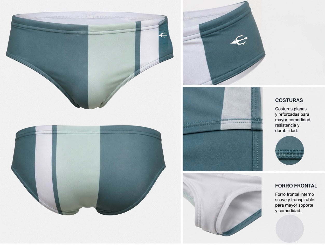 Brief Shore Gris Equal Swimwear Equal Swimwear