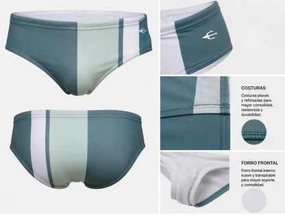 Brief Shore Gris Equal Swimwear Equal Swimwear