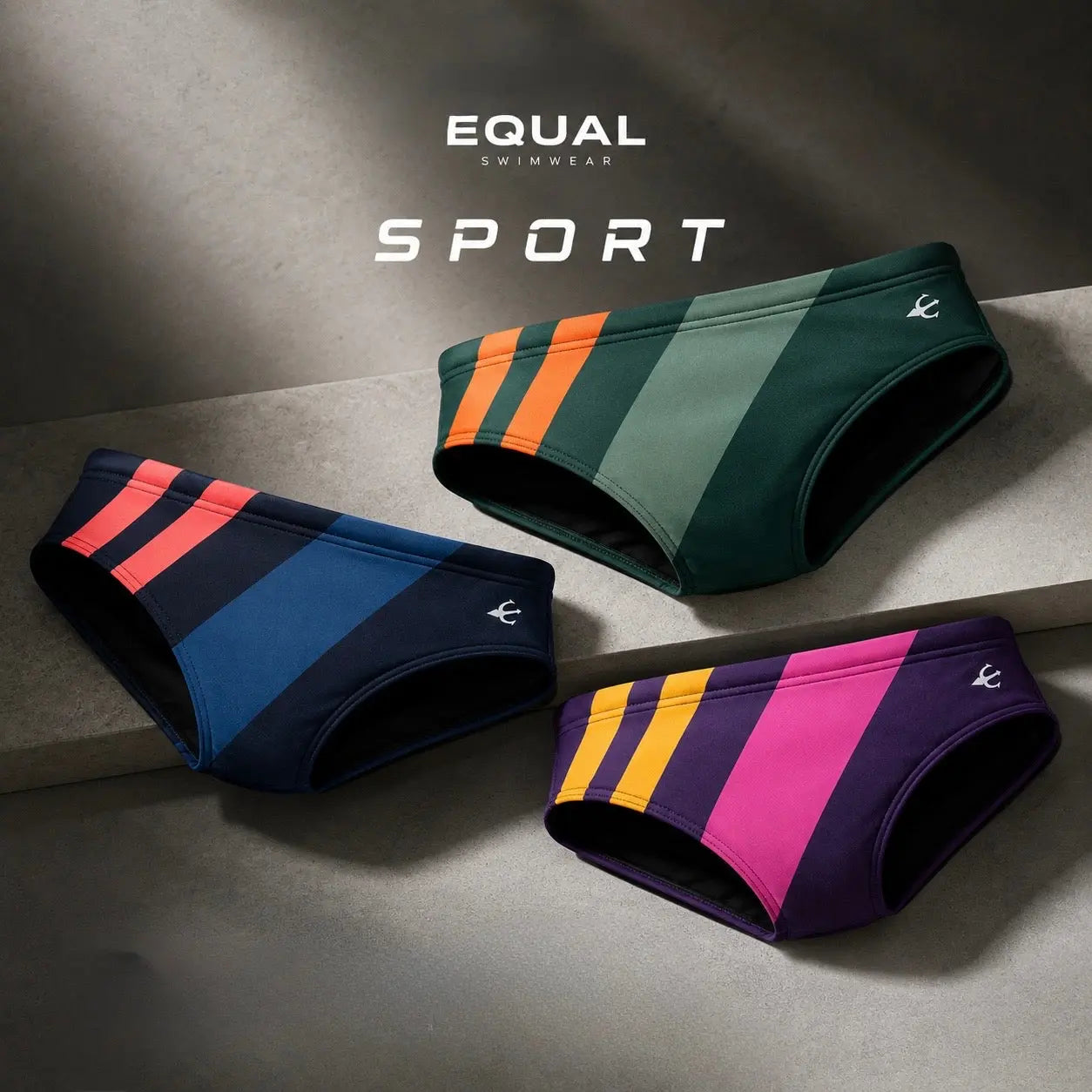 Brief Sport vista de producto – Equal Swimwear, bañador para hombre resistente al cloro