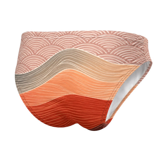 Brief Wave Naranja Equal Swimwear Equal Swimwear
