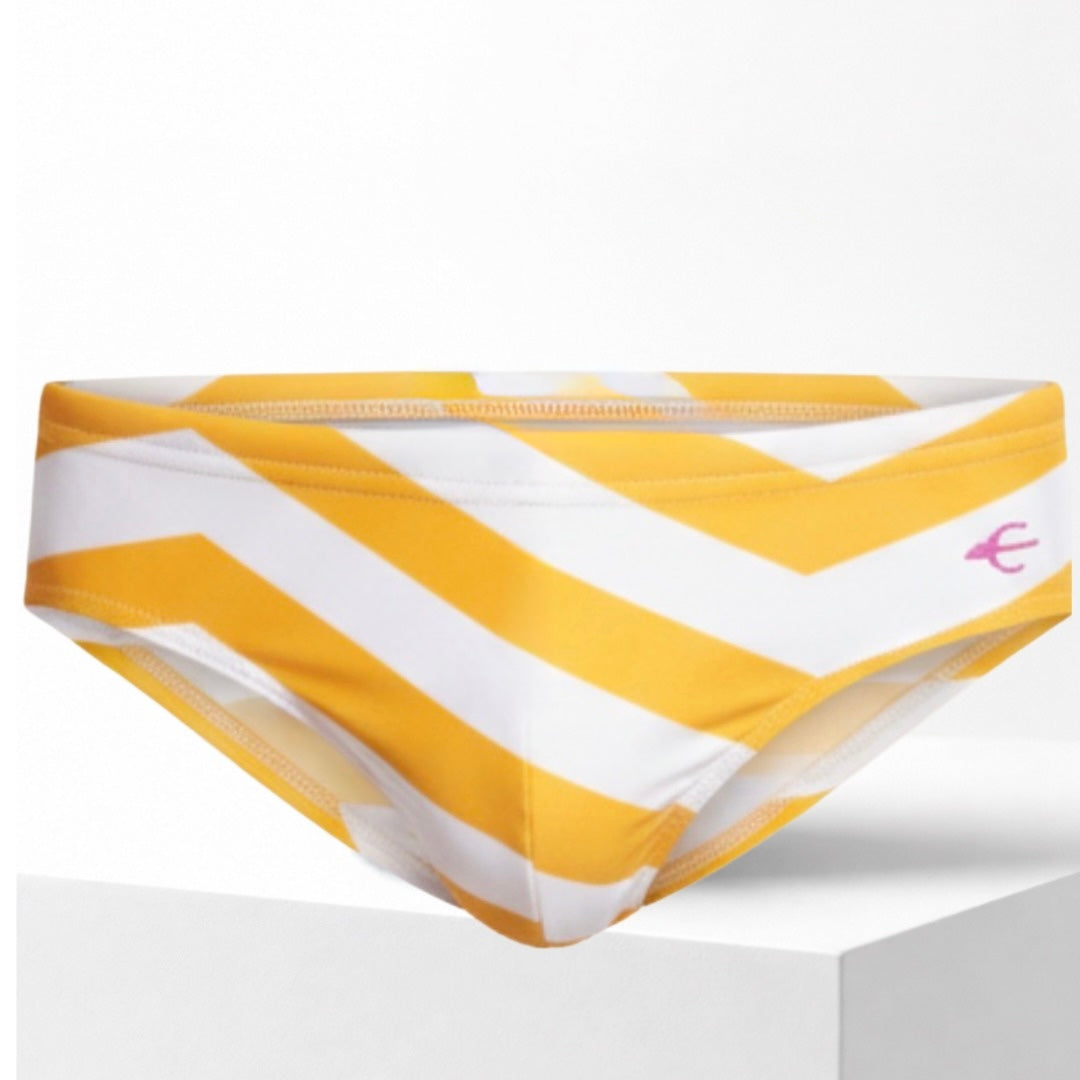 Brief Zig Zag Amarillo Equal Swimwear Equal Swimwear