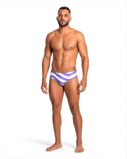 Brief Zig Zag Purpura Equal Swimwear Equal Swimwear
