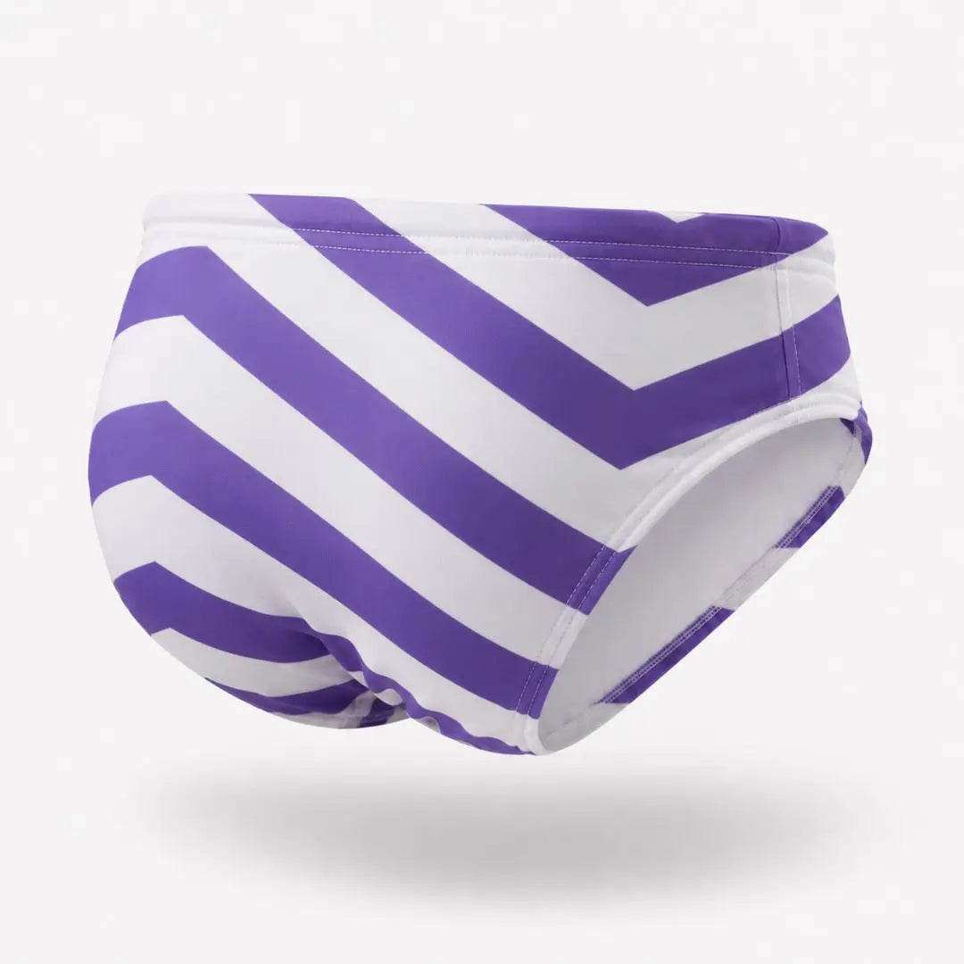 Brief Zig Zag vista lateral – Equal Swimwear, traje de baño para hombre de secado rápido
