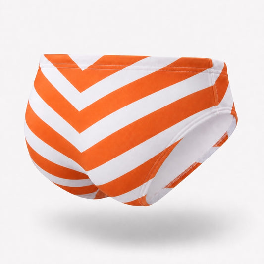 Brief Zig Zag Naranja Equal Swimwear Equal Swimwear