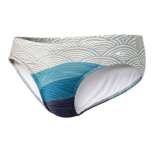 Brief Wave Azul Equal Swimwear Equal Swimwear