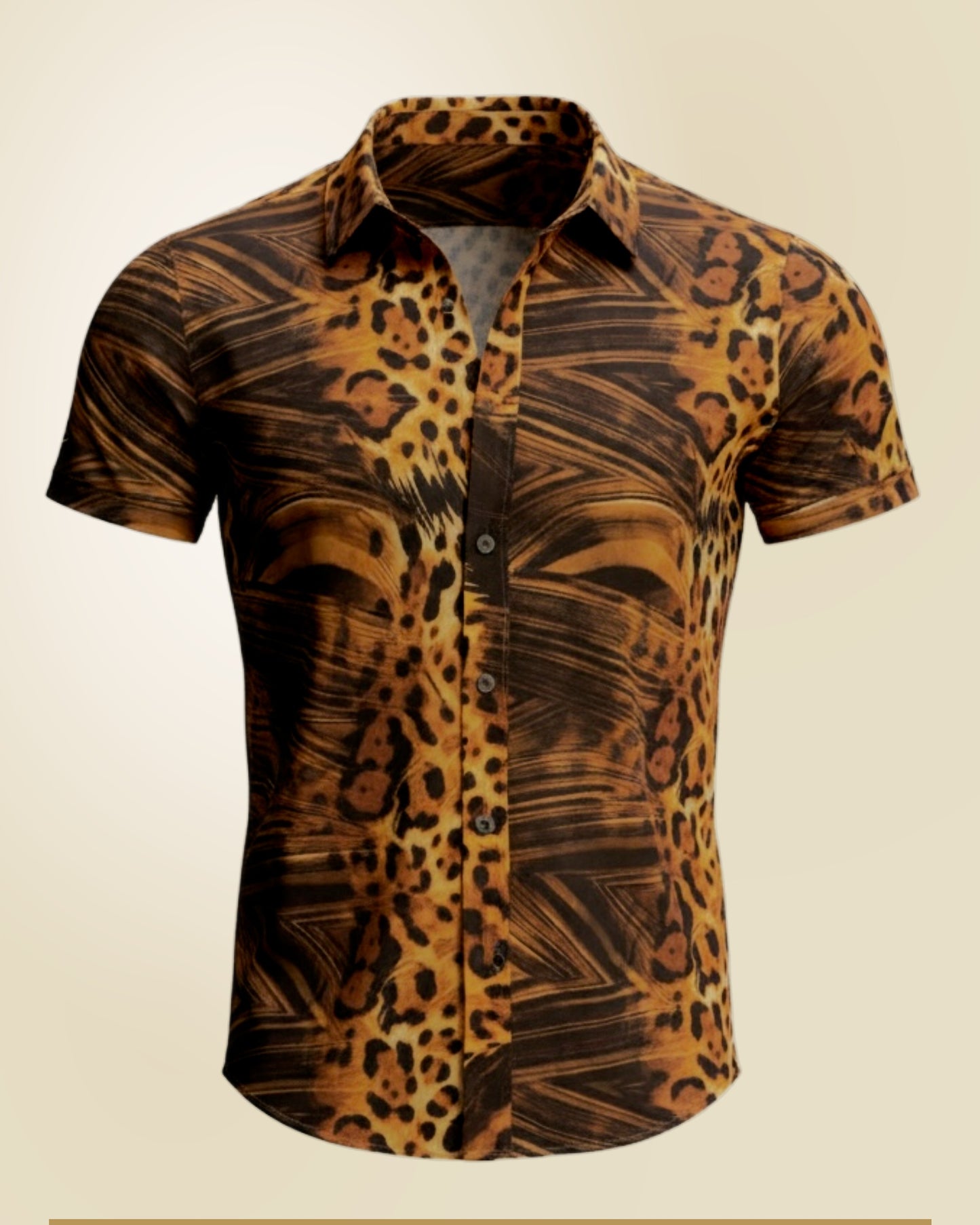 Camisa Essence Jaguar Ocre Equal Swimwear Equal Swimwear