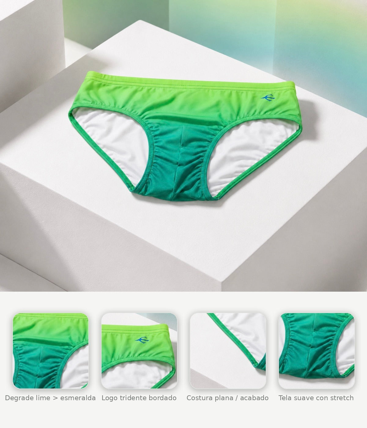 Brief Colors Verde Equal Swimwear Equal Swimwear