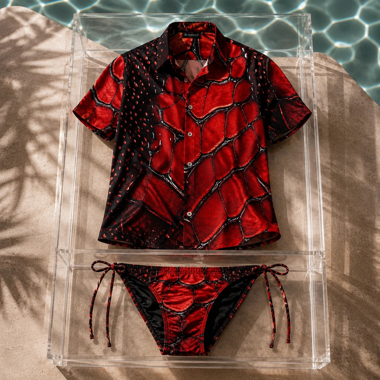 Conjunto Essence Rojo Magna