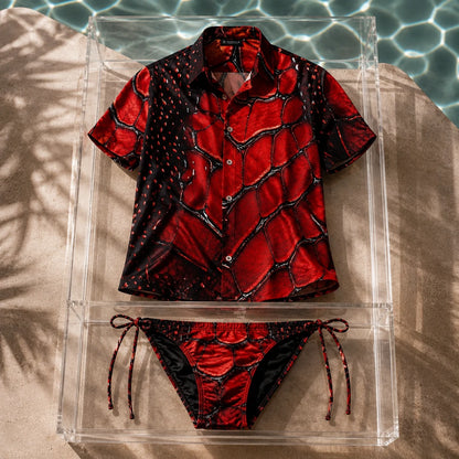 Conjunto Essence Rojo Magna