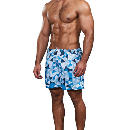 Equal Swimwear Short Prisma Azul Fuerte