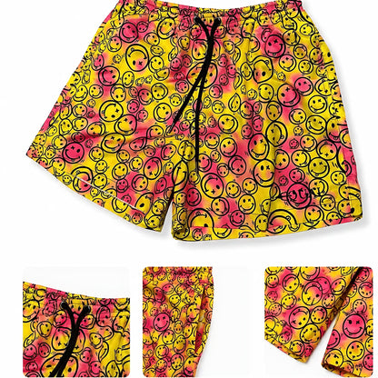 Short Happy hombre, detalle de tela y estampado – EQUAL Swimwear