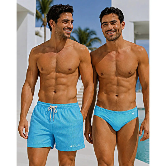 BRIEF +SHORT FRESH AZUL EQUAL SWIMWEAR