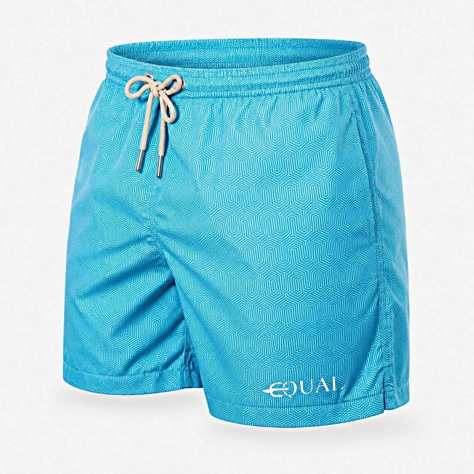Short Fresh Multicolor vista trasera – Equal Swimwear, traje de baño de tela premium