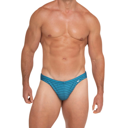 Equal Swimwear Bikini Lines Blue