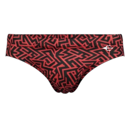 Equal Swimwear Brief Print Grecas