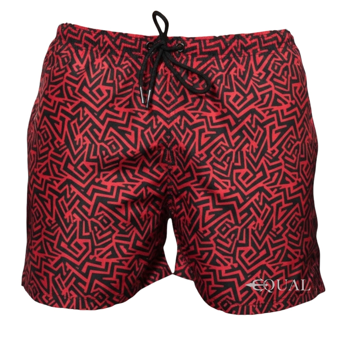 Equal Swimwear Short Grecas Red