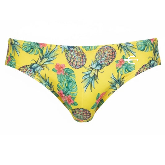 Equal Swimwear Brief Print Pineapples