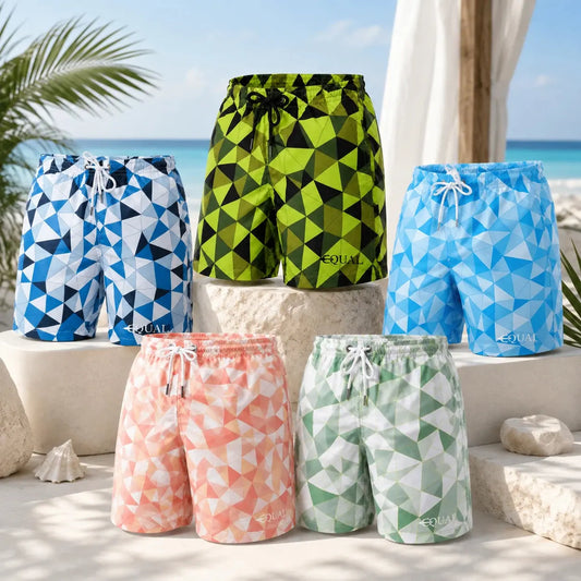 Short Prisma vista de producto – Equal Swimwear, bañador para hombre resistente al cloro