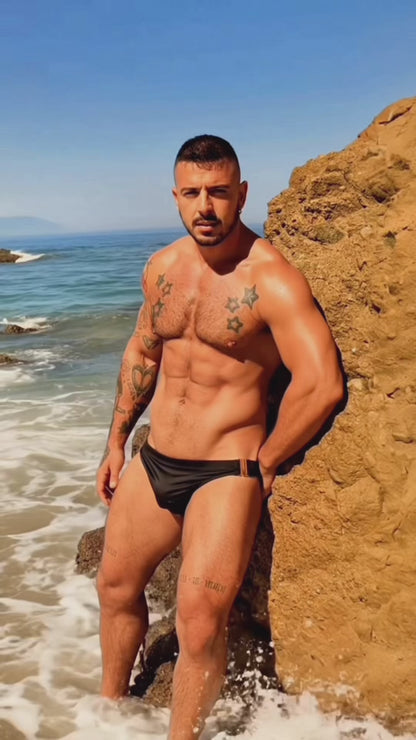 Bikini Iconic Negro Equal Swimwear