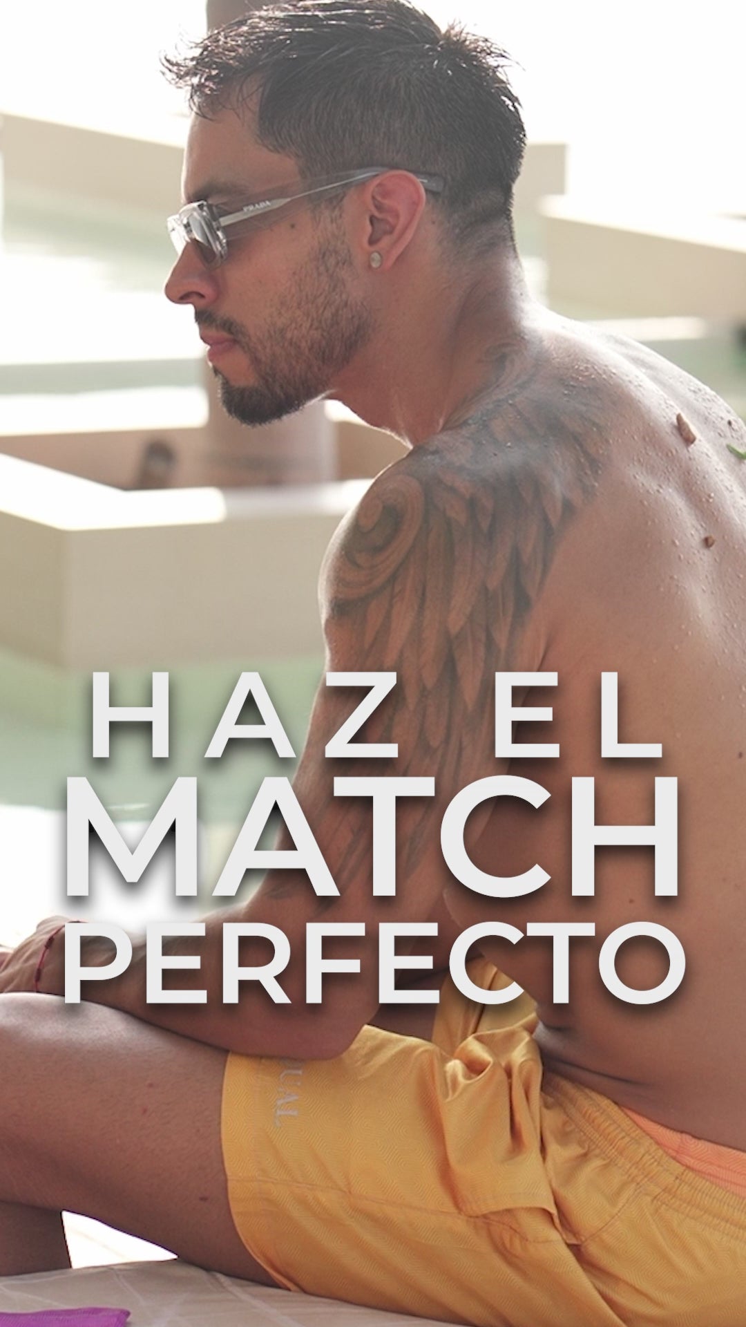 Short Fresh Amarillo en movimiento – Equal Swimwear, traje de baño para hombre, tela premium
