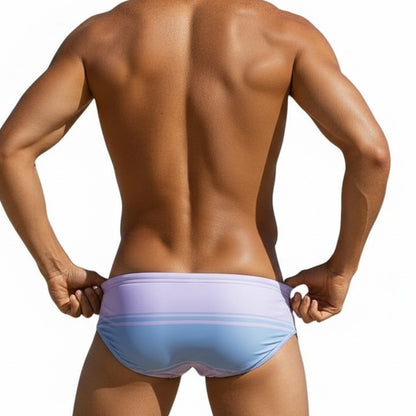 Equal Swimwear Brief Colección Shore Azul/Morado