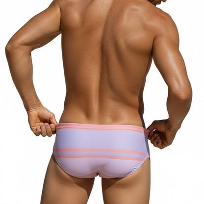 Equal Swimwear Brief Shore Rosa/Lila