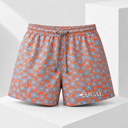 Short Flowers Equal Swimwear Equal Swimwear